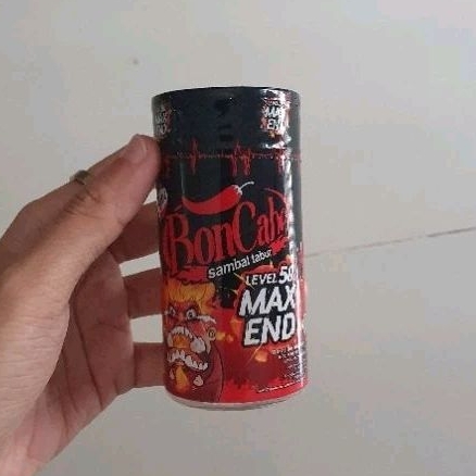 

Bon cabe sambal tabur MAX END level 50 botol 35gr