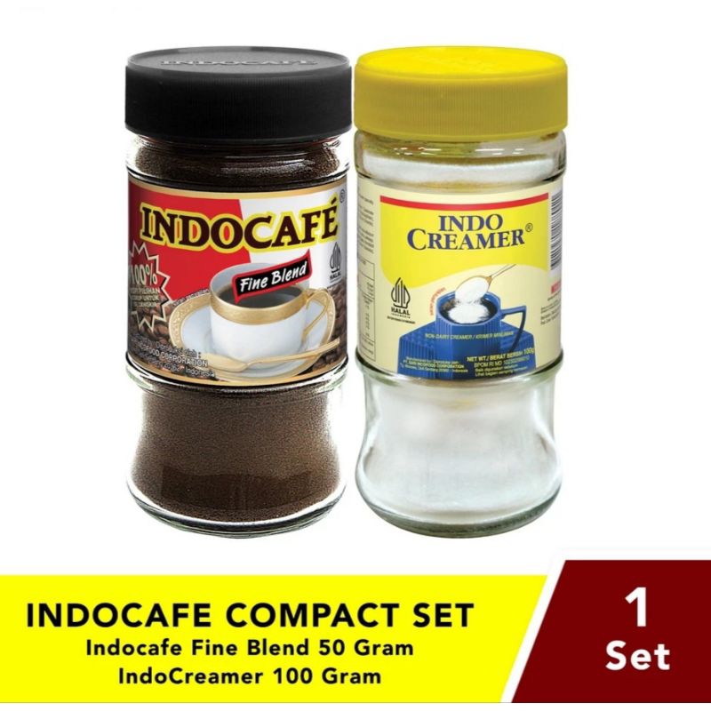 

INDOCAFE SET FINE BLEND & INDOCREAMER