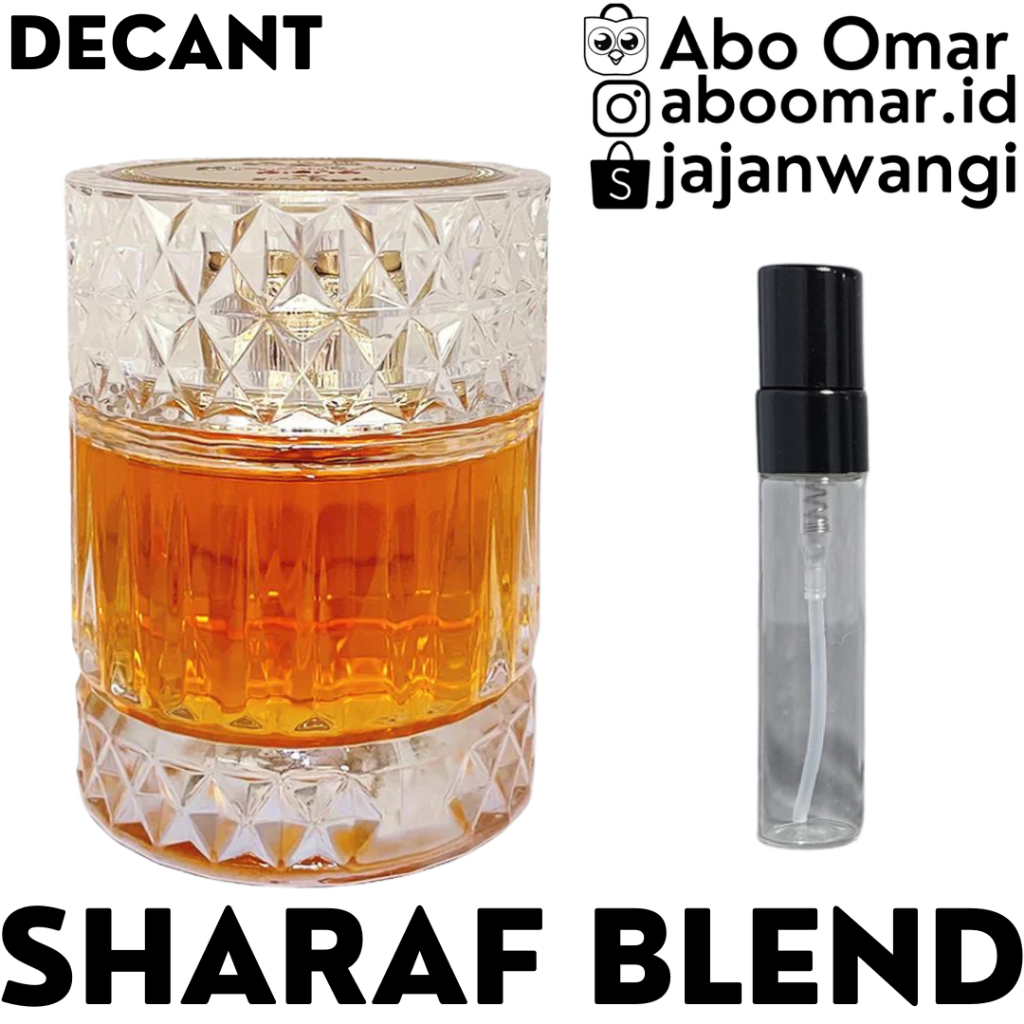 Decant ZIMAYA SHARAF BLEND Perfume Unisex EDP