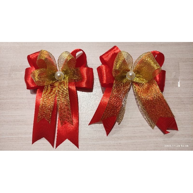 pita hias merah Emas/merah gold