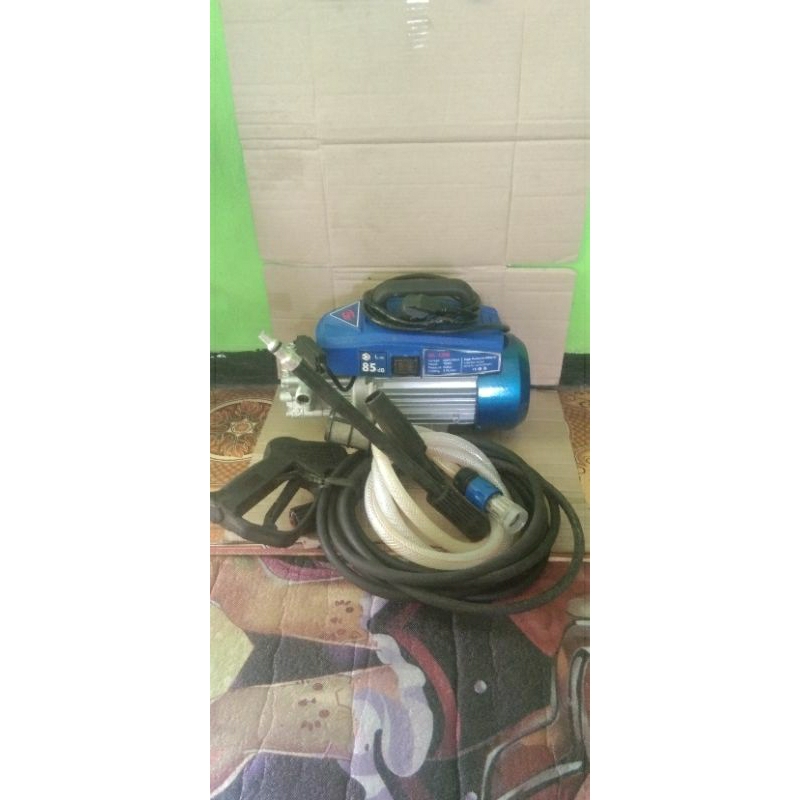 mesin steam setem Kompresor listrik motor mobil set selang lengkap merk H&L ql 1200 jet cleaner high