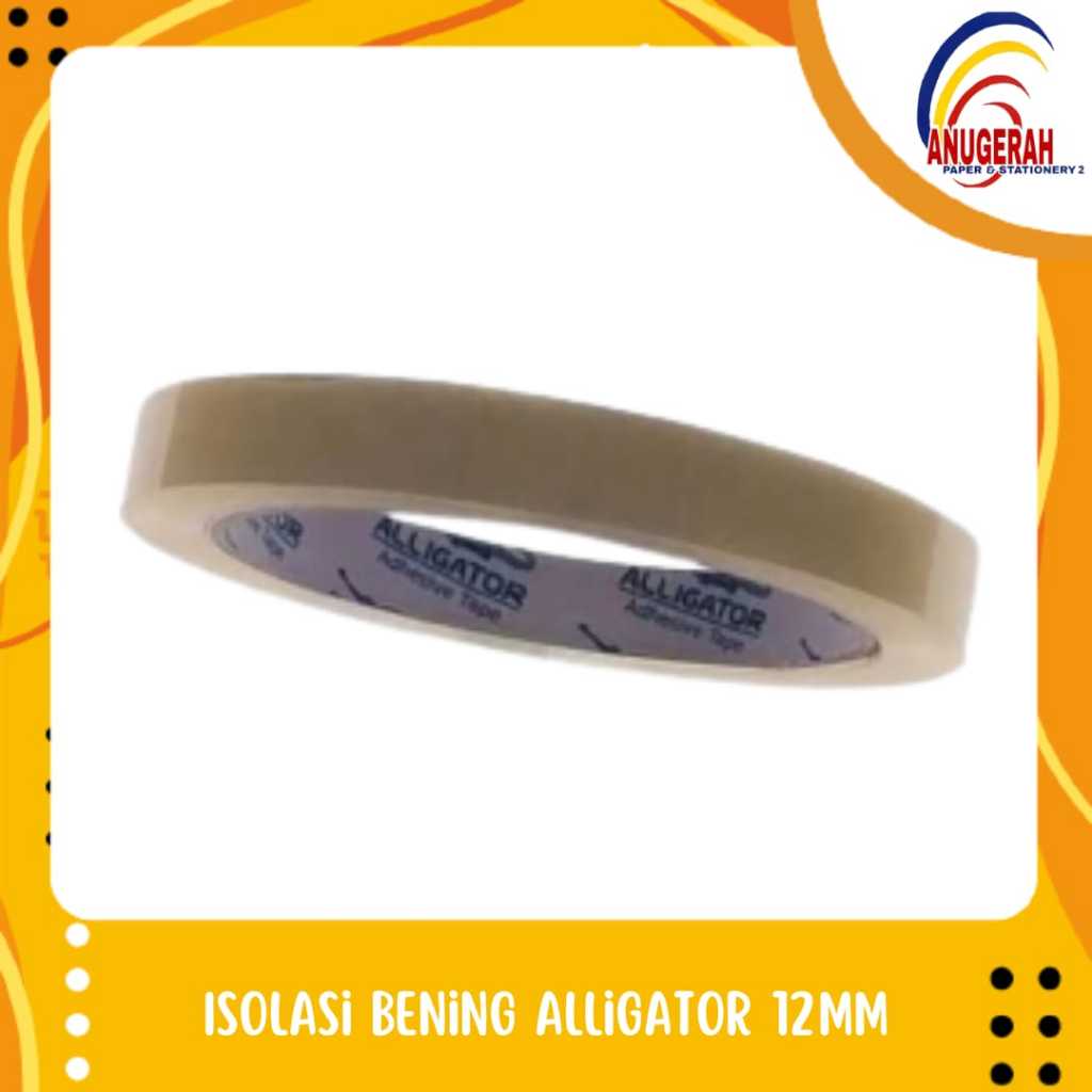 

ALLIGATOR 12MM 573913 ISOLASI BENING (PCS)