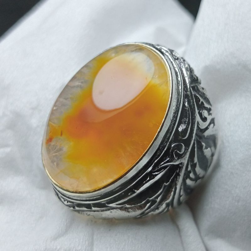 Batu Yakut Kristal Druzy - Bukan Bacan doko bacan totol red baron opal