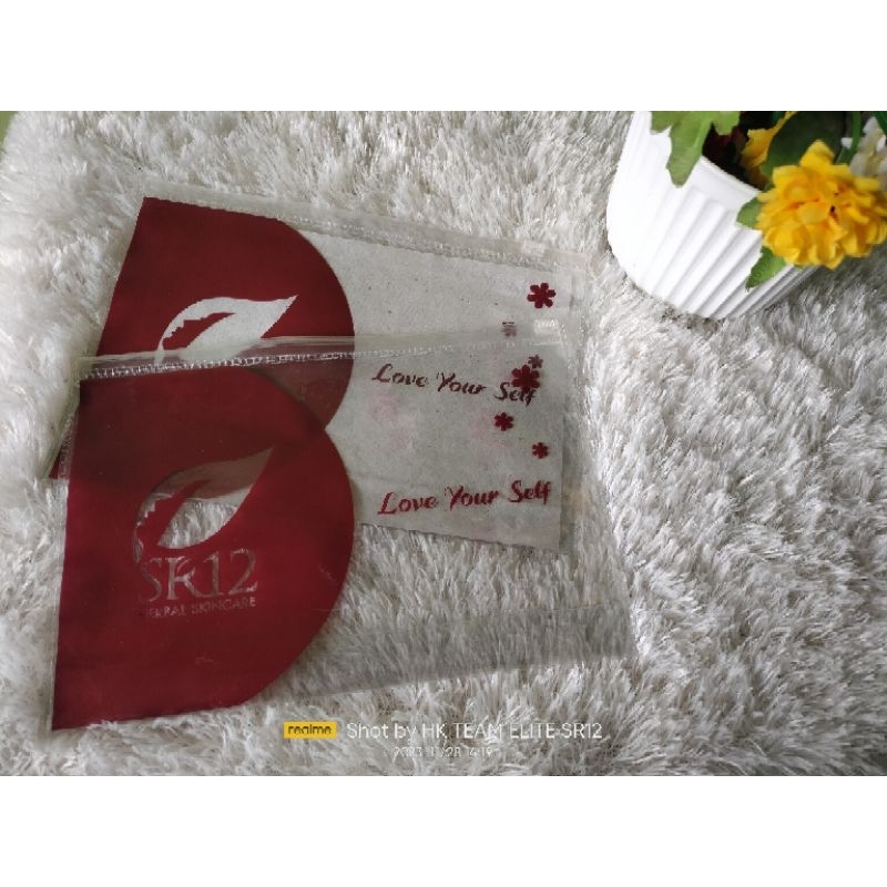 POUCH BENING SR12/POUCH SR12/AKSESORIS SR12/TAS SR12/SR12 HERBAL SKINCARE/SR12 SKINCARE/SR12