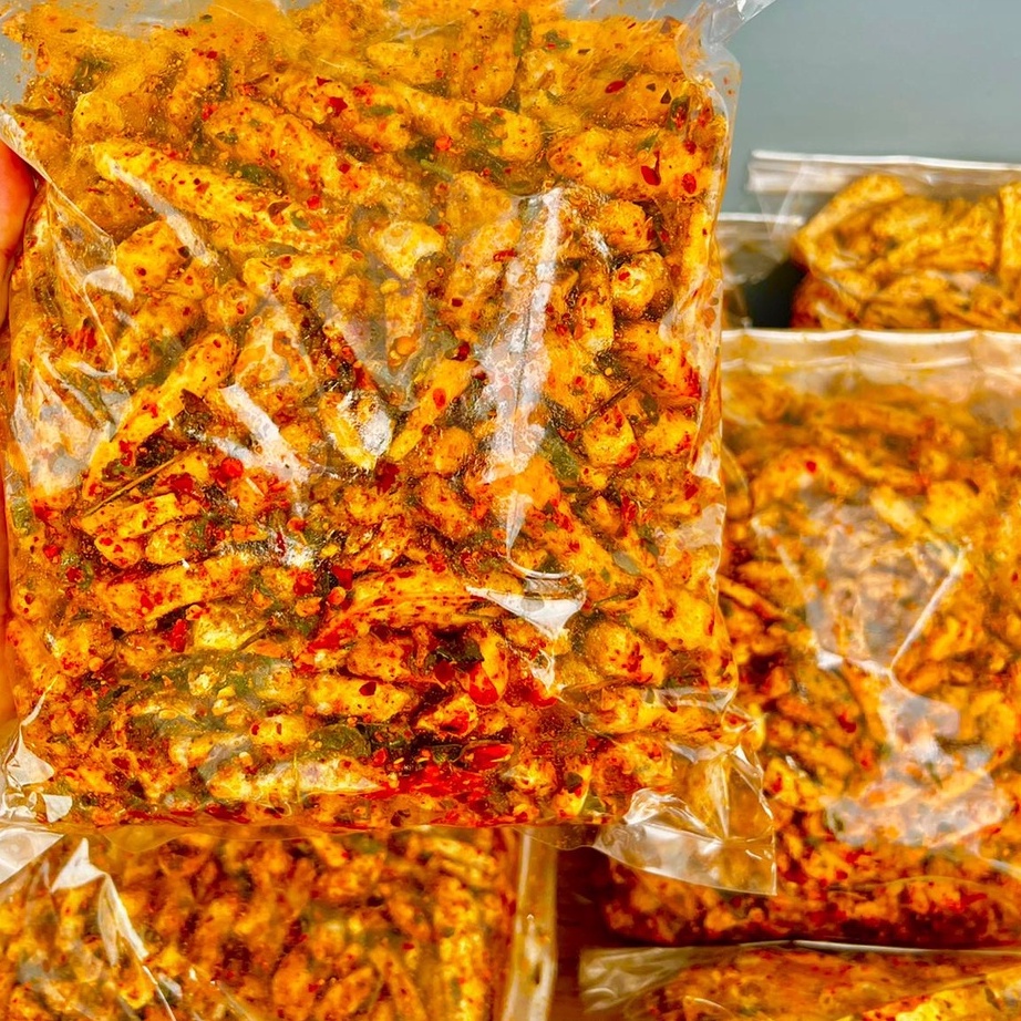 

➶Best Product✪➩ Basreng pedas daun jeruk viral basreng bumbu melimpah 1 kg F54