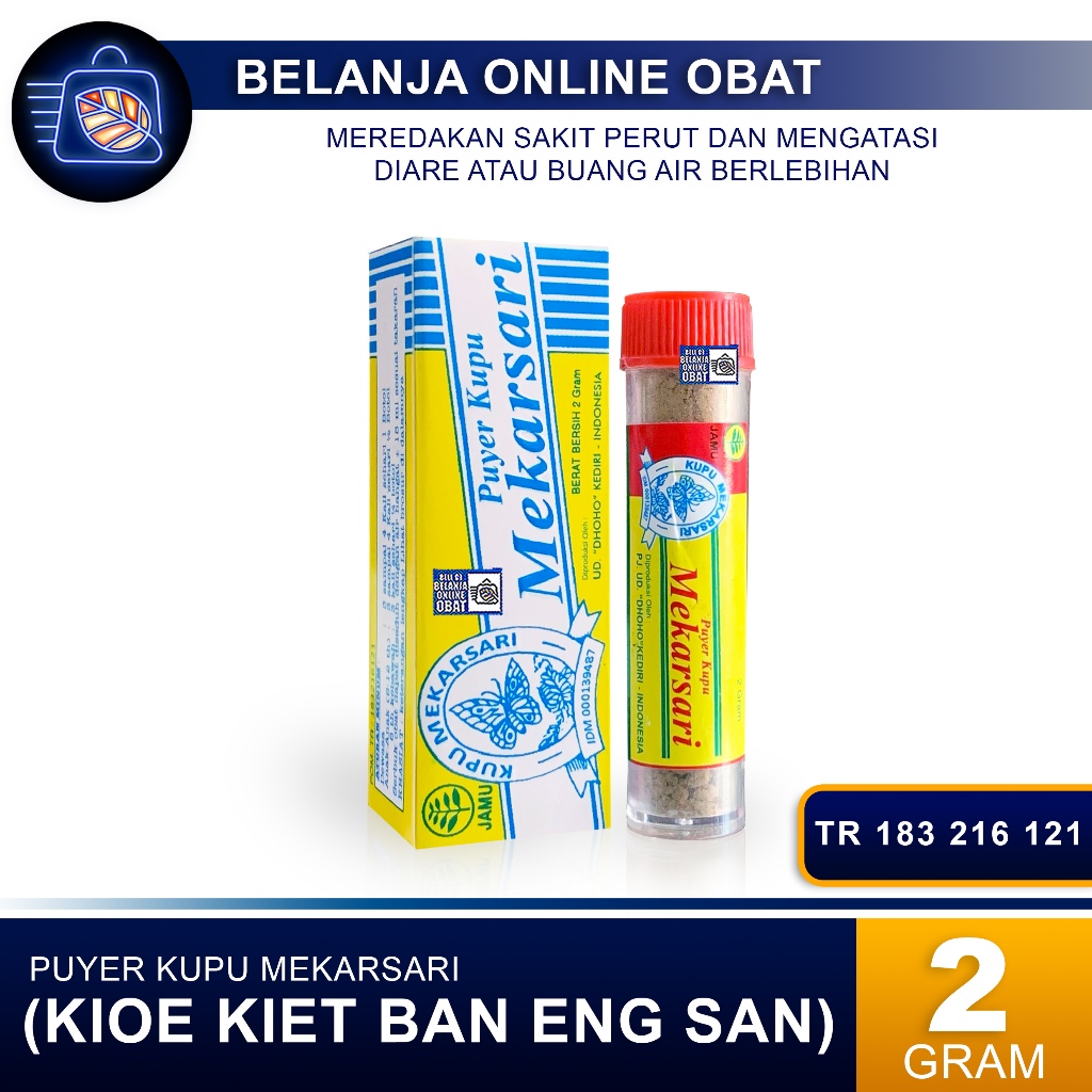KIOE KIET BAN ENG SAN ( PUYER MEKARSARI ) // Obat pencernaan