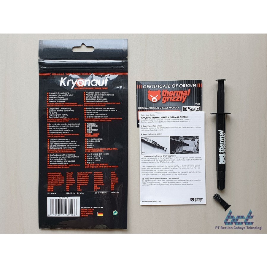 Thermal Grizzly Kryonaut Thermal Paste 5,5 Gram