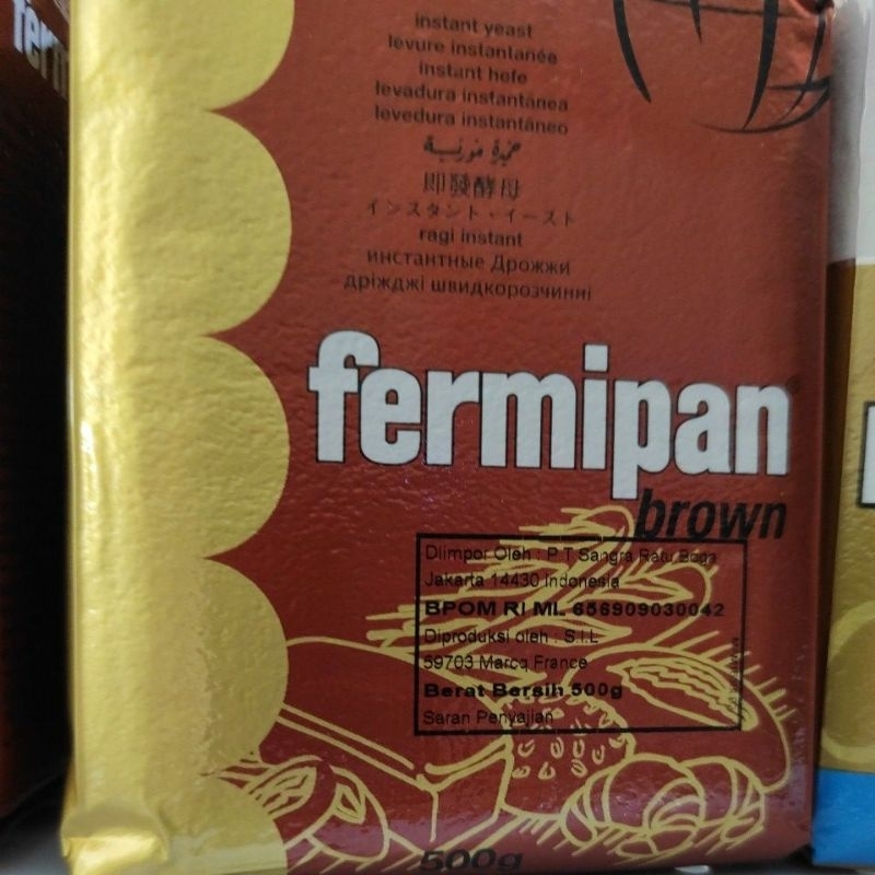 

Ragi Instant Fermipan 500 gr