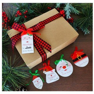 

NEW HANG TAG NATAL SANTA CLAUS SET HANG TAG MERRY CHRISTMAS SET 20PCS