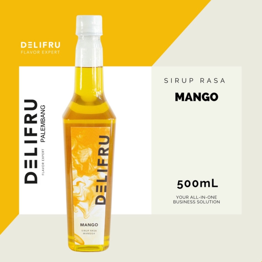 

Delifru Syrup Mango - Sirup Mangga 500 ml