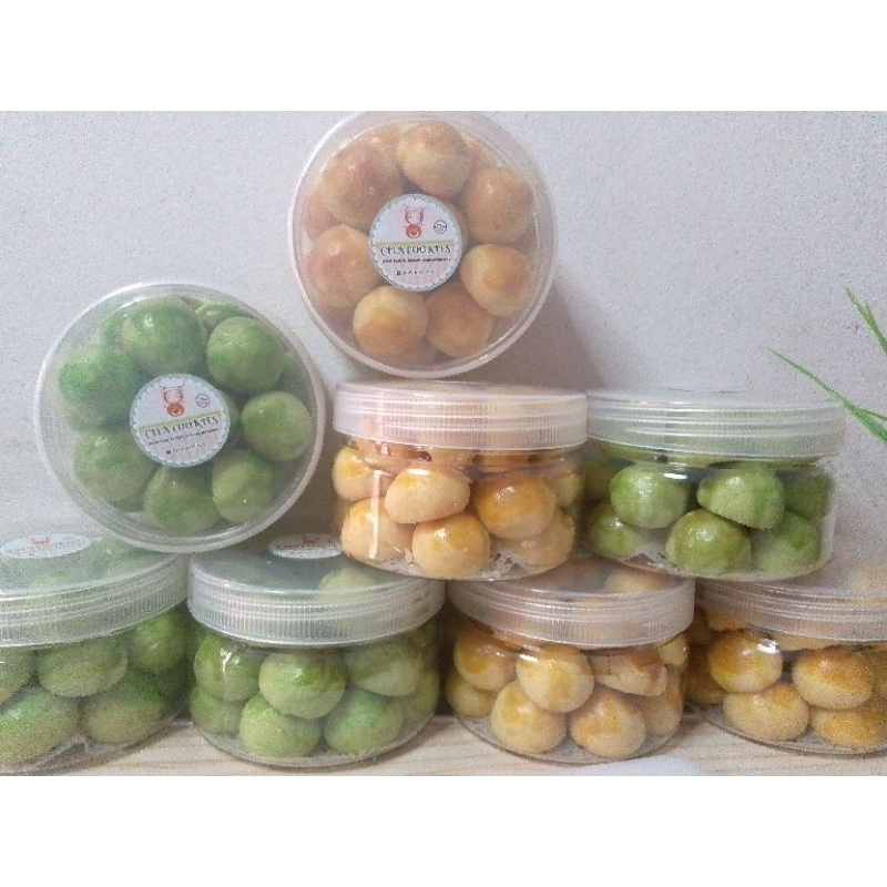 

kue nastar/Kue kering/Nastar original/nastar pandan/nastar toples/kue lebaran/nastar cookies