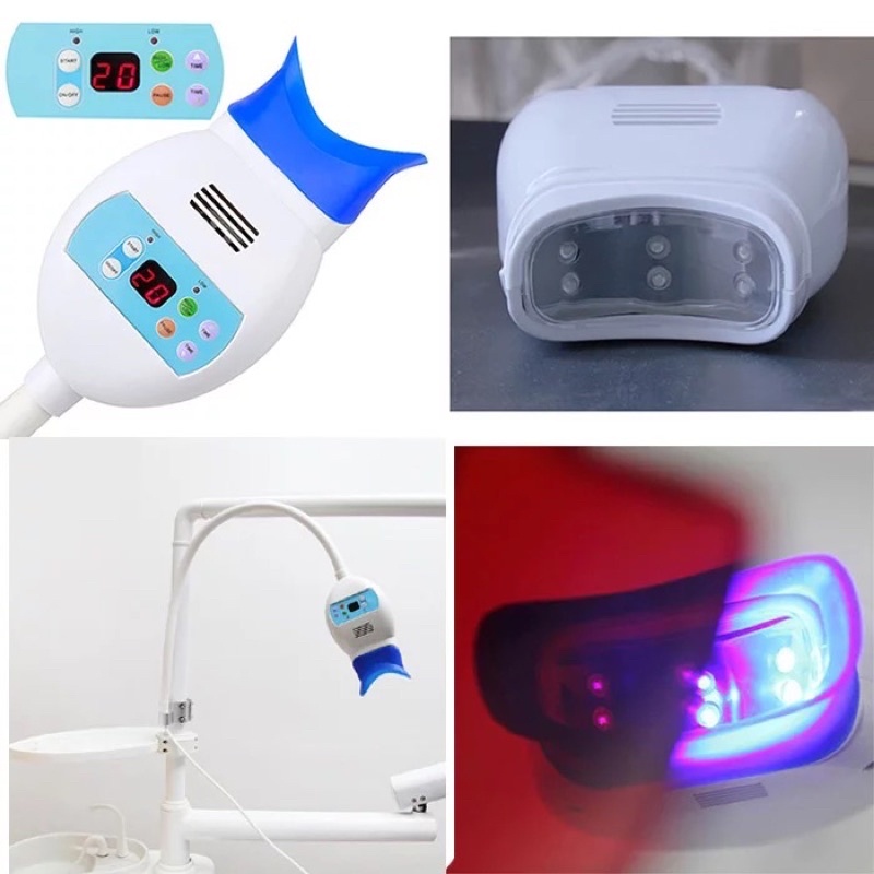 Alat Mesin Bleaching Gigi Alat Pemutih Gigi Dengan Lampu Led Alat Pemutih Gigi Tiga Warna -
