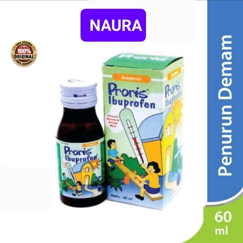 PRORIS SIRUP RASA JERUK MENURUNKAN DEMAM ANAK