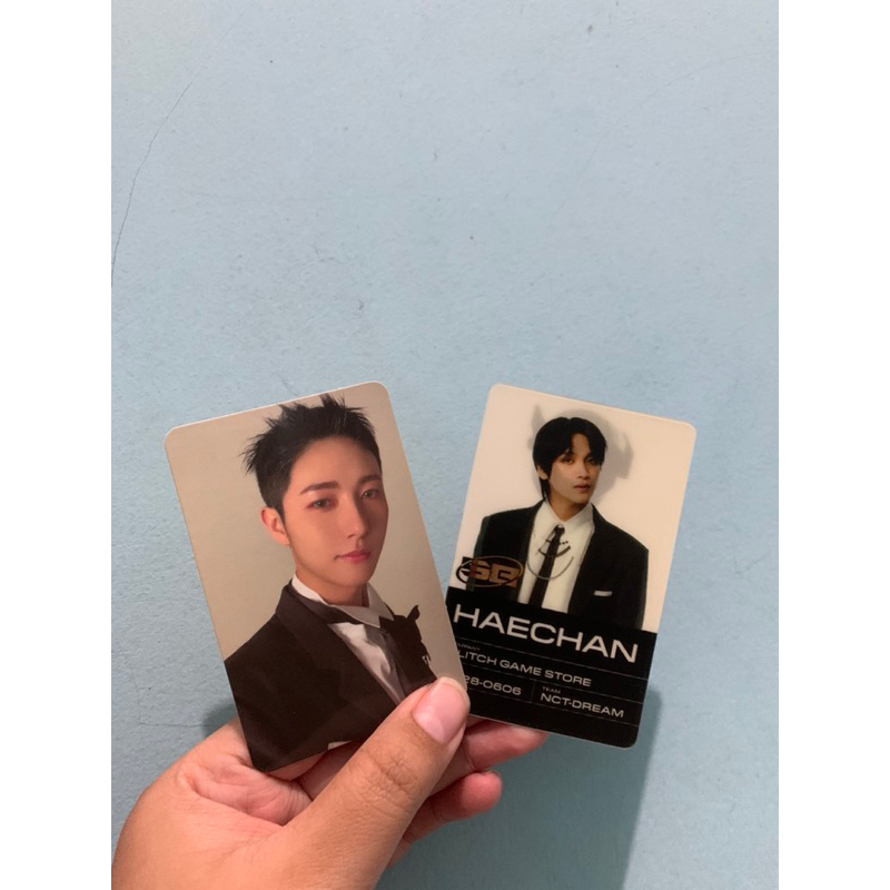 Photocard Pc nct dream istj poster exclusive japan ver chenle glitch mode scratch ver renjun lenti h