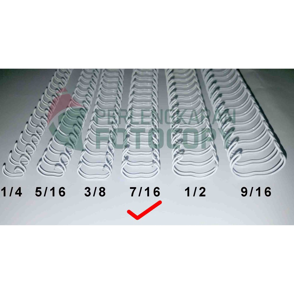 

✨12.12✨ Spiral Kawat, 3:1 F4 - 7/16 TERMURAH 