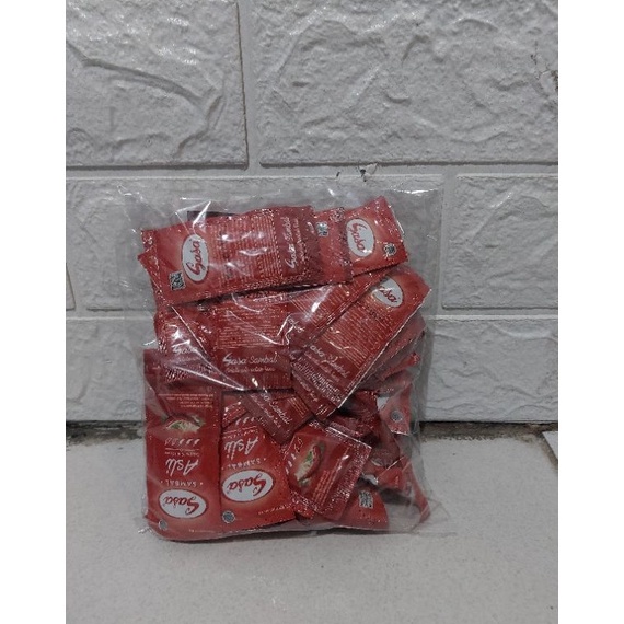 

[KODE QBK7C] Saus Sambal Asli sasa sachet 48 x 8 gram