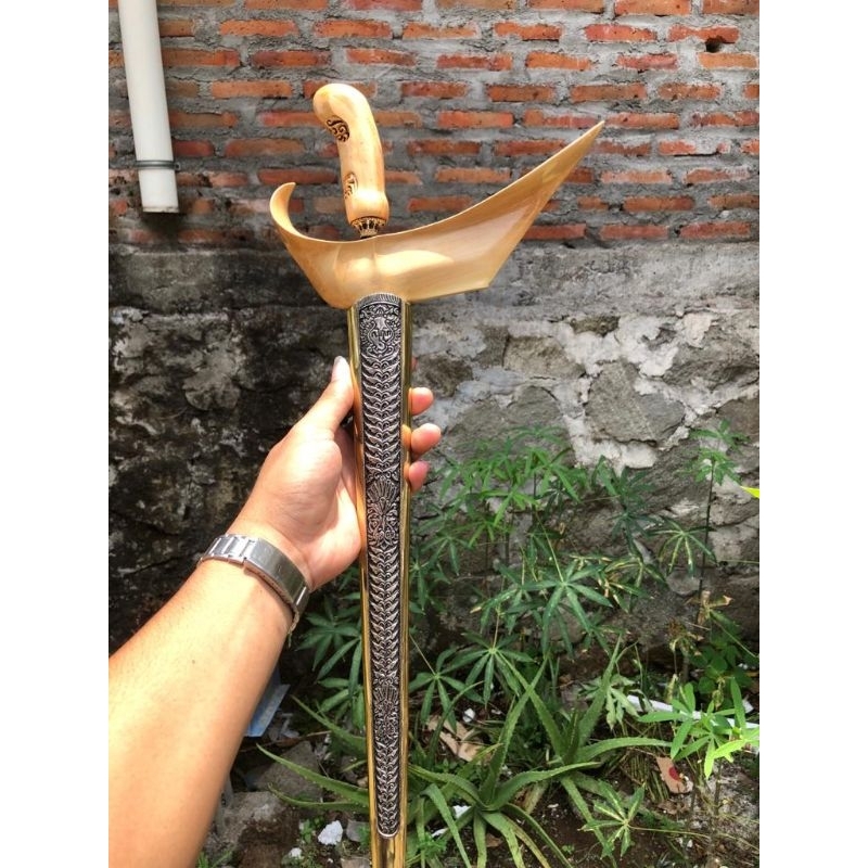 KERIS BRANGGAH JOGJA KAYU CENDANA JAWA