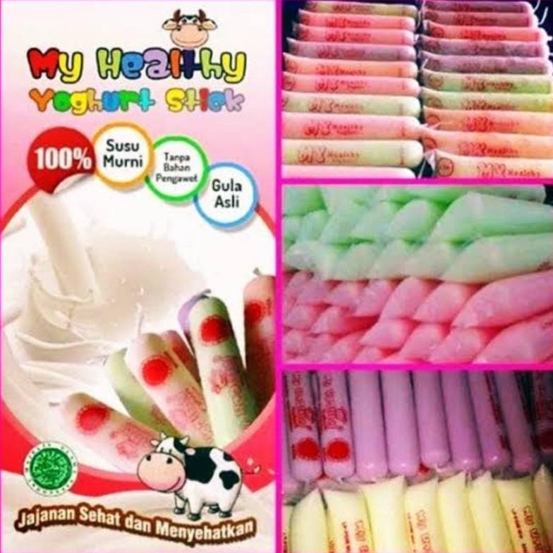 

❀ Yogurt my Healty Frozen isi 30 pcs ☈Stok Banyak