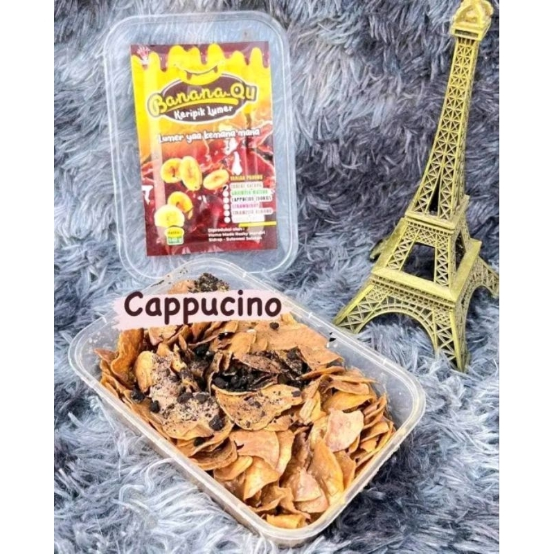 

Banana_qu kripik lumer rasa cappucino