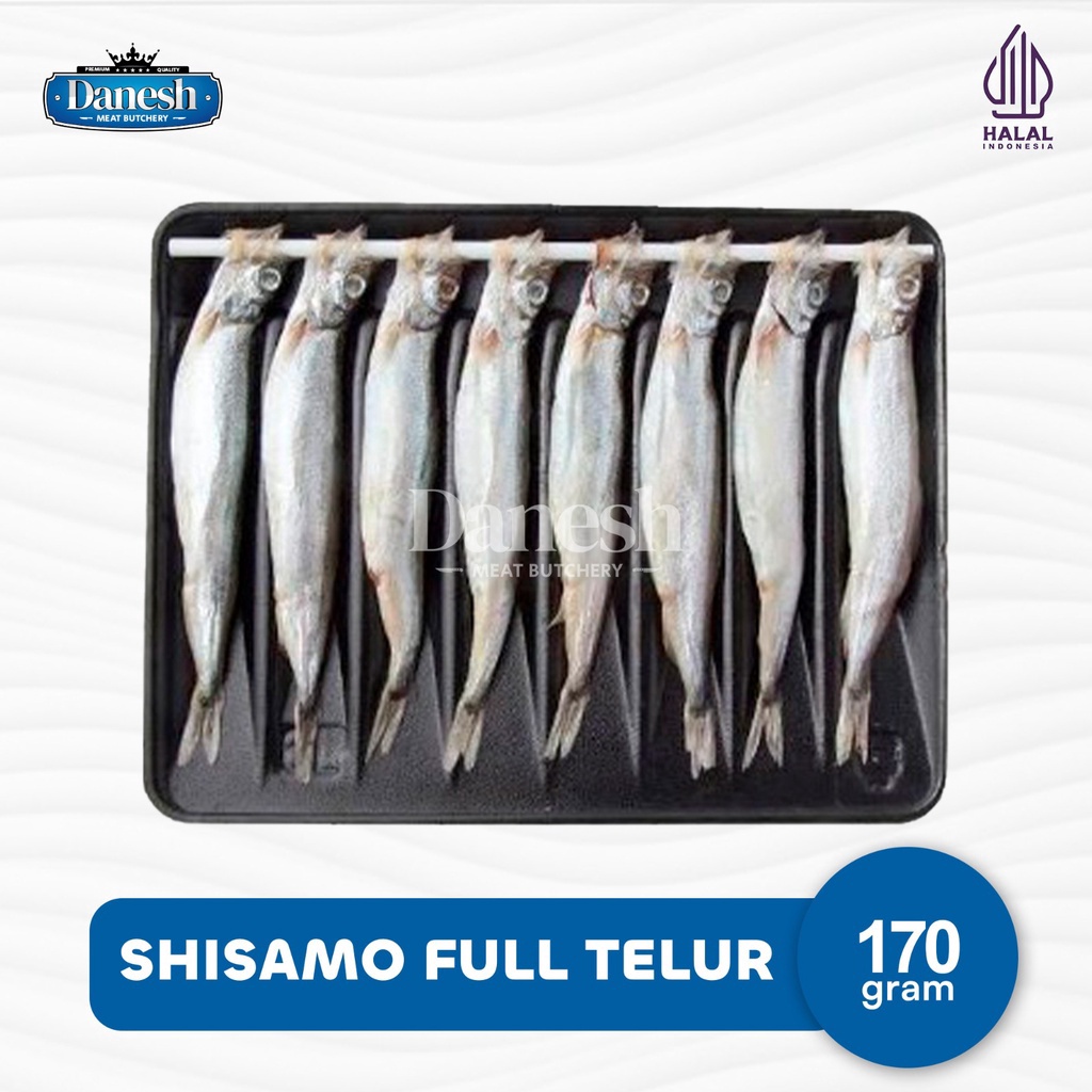 

12.12 Terlaris Ikan Shisamo Fish Premium Full Telur 170gr Fresh Frozen serbuuu !