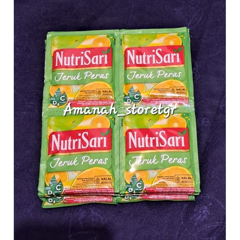 

Nutrisari nutrisari jeruk peras harga agen murah ( 10 sachet )