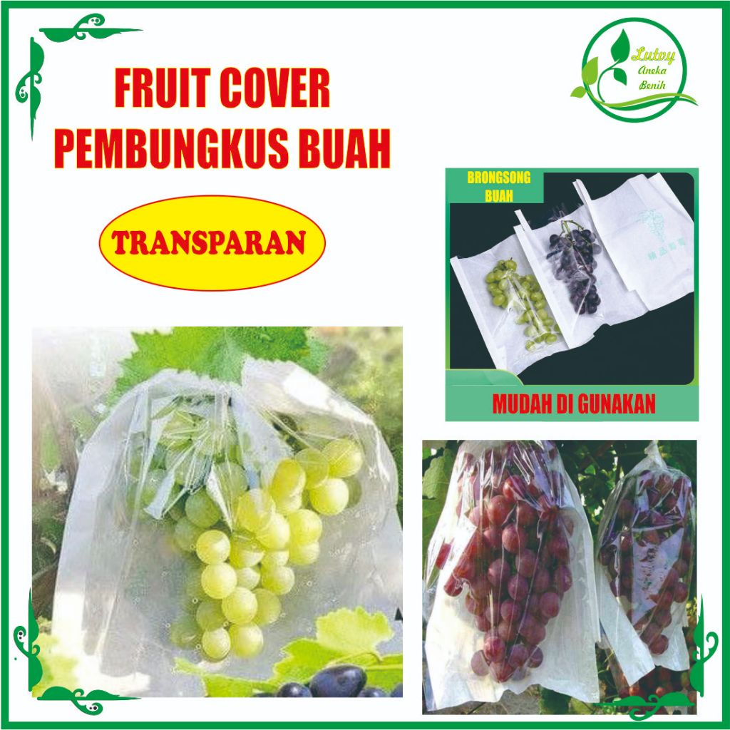 FRUIT COVER    TRANSPARAN BRONGSONG BUAH PEMBUNGKUS BUAH