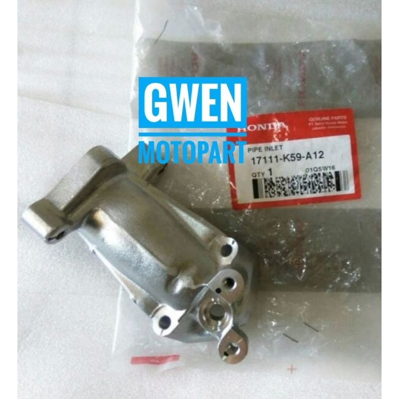 Pipe Inlet Pipa Intake Intek Saluran Manipol Vario 150 Esp K59 K59J 17111K59A10 Orisinil