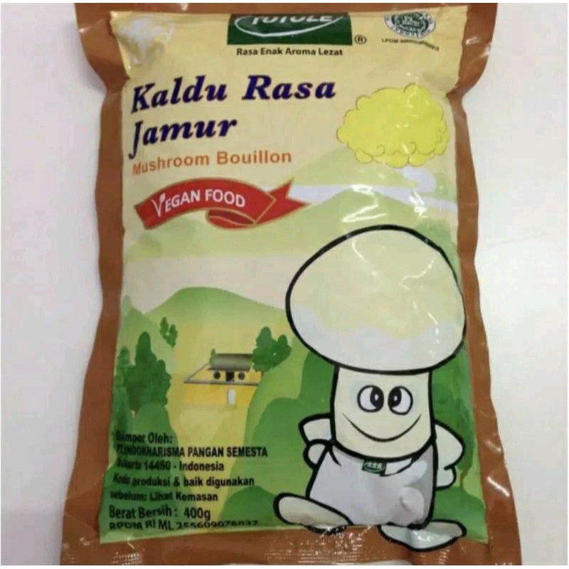 

TOTOLE KALDU JAMUR 400GR HALAL