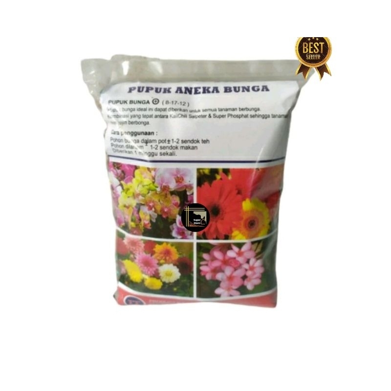 Pupuk Aneka Bunga 500 gram / Penyubur Bunga / Penumbuh Bunga