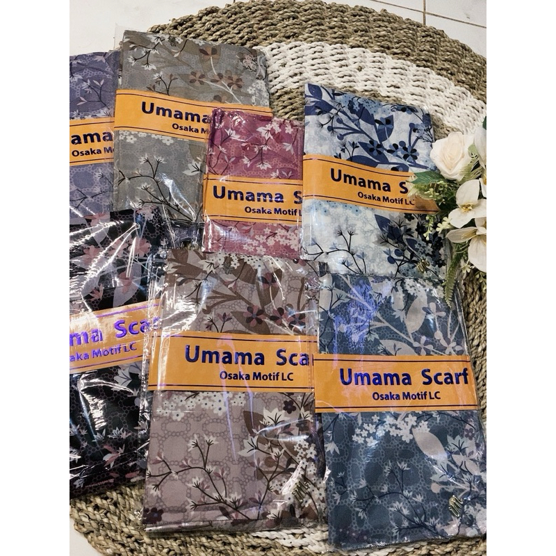 OSAKA MOTIF LC ICON / SEGIEMPAT MOTIF OSAKA UMAMA SCARF