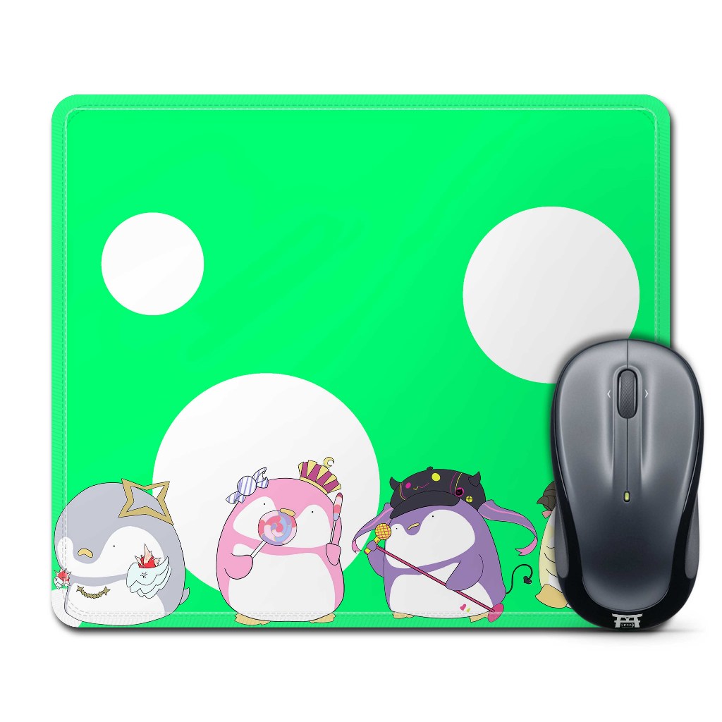 Mouse pad gaming anime vtuberHOLO JP PENGUIN DOLL GEN 4-HOLO JPmaterial Rubber