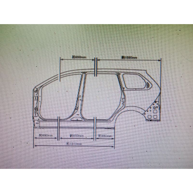 QUARTER PANEL KIRI Daihatsu Xenia Toyota Avanza 2012 keatas