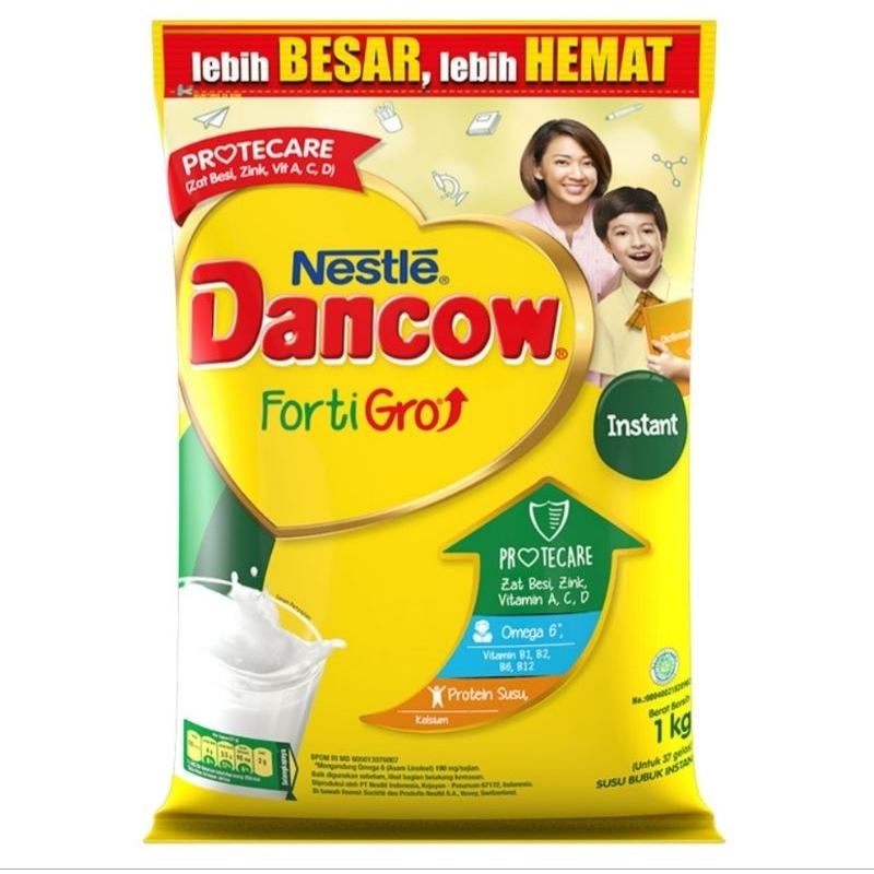 

Nestle Dancow FortiGro Susu Bubuk Instan 1kg