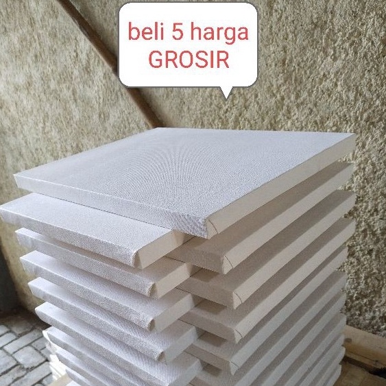 

HR42 Kanvas Lukis Media Lukis 30cm x 40cm Warna Putih Good Quality. Grosir! Terima Proyek Besar 8660