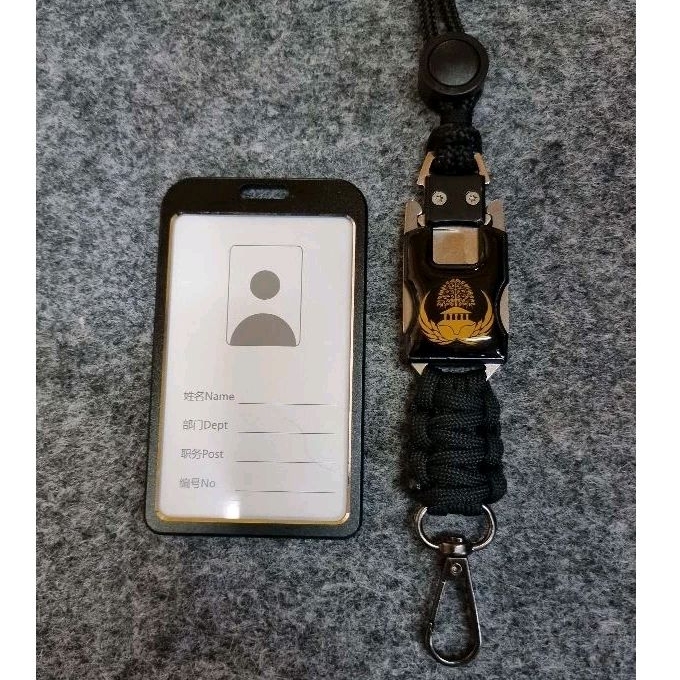 

lanyard custom ASN APARATUR SIPIL NEGARA KORPRI tali + cover almunium