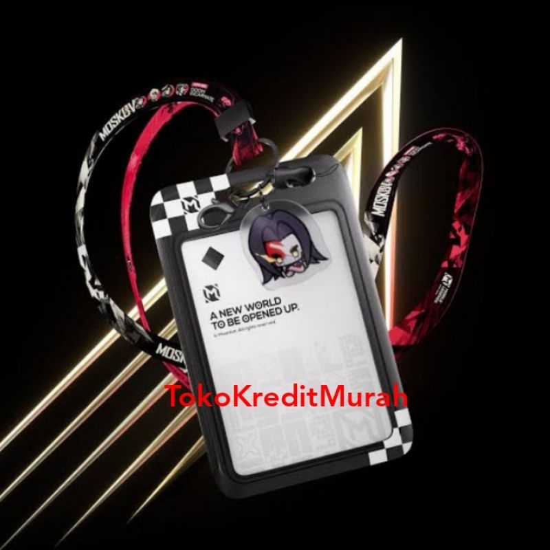 

MLBB Lanyard Name Tag Badge Holder Mobile Legends Bang Bang Moskov Legend Card Holder Gantungan Kartu M5
