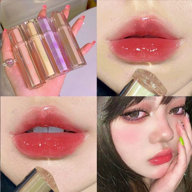 BPOM LIPSTIK ICE TEA / LIP GLAZE / LIPSTIK CAPPUVINI ICE TEA MIROR LIPGLOSS
