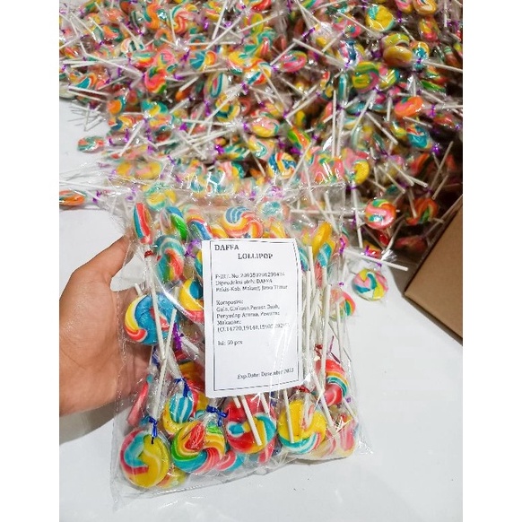 

D1sk0n Pr0m0 paket permen lollipop bulat isi 50pcs by pabrik permen daffa lollipop [96]