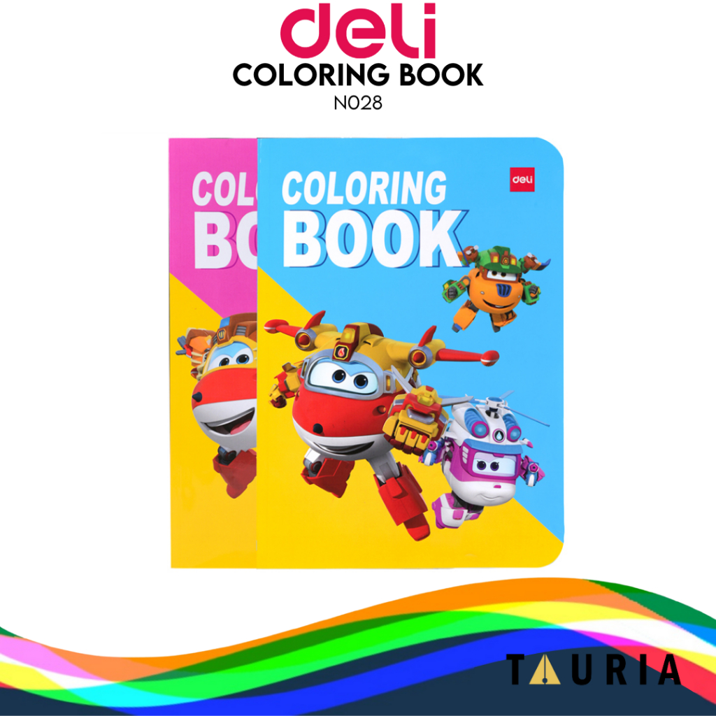 

Deli Children Coloring Book / Buku Mewarnai Anak 12 Lembar Kertas N028