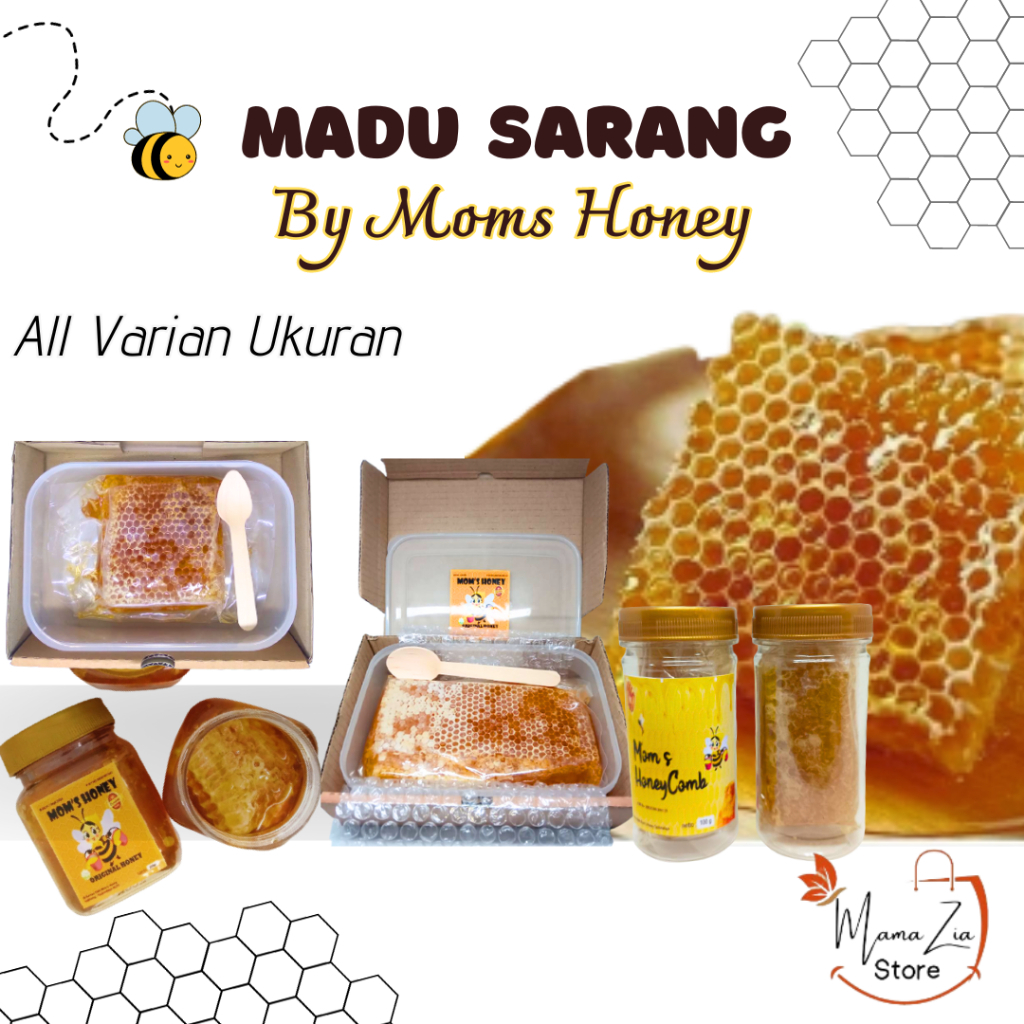 

Madu Sarang Asli Berbagai Ukuran / Sarang Madu By MOMS HONEY