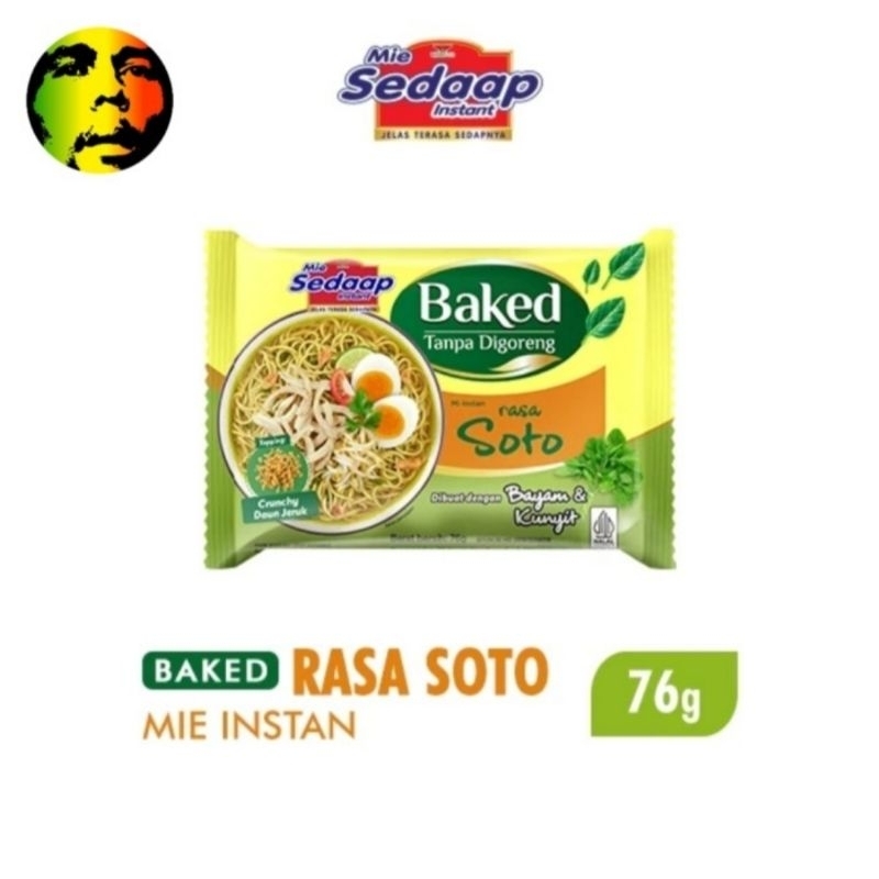 

Sedaap baked mie instant soto