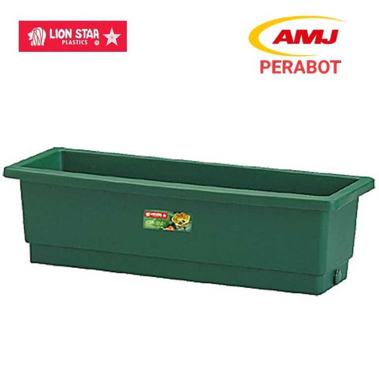 LION STAR Pot Bunga Segi Rectangular Flower Pot Large