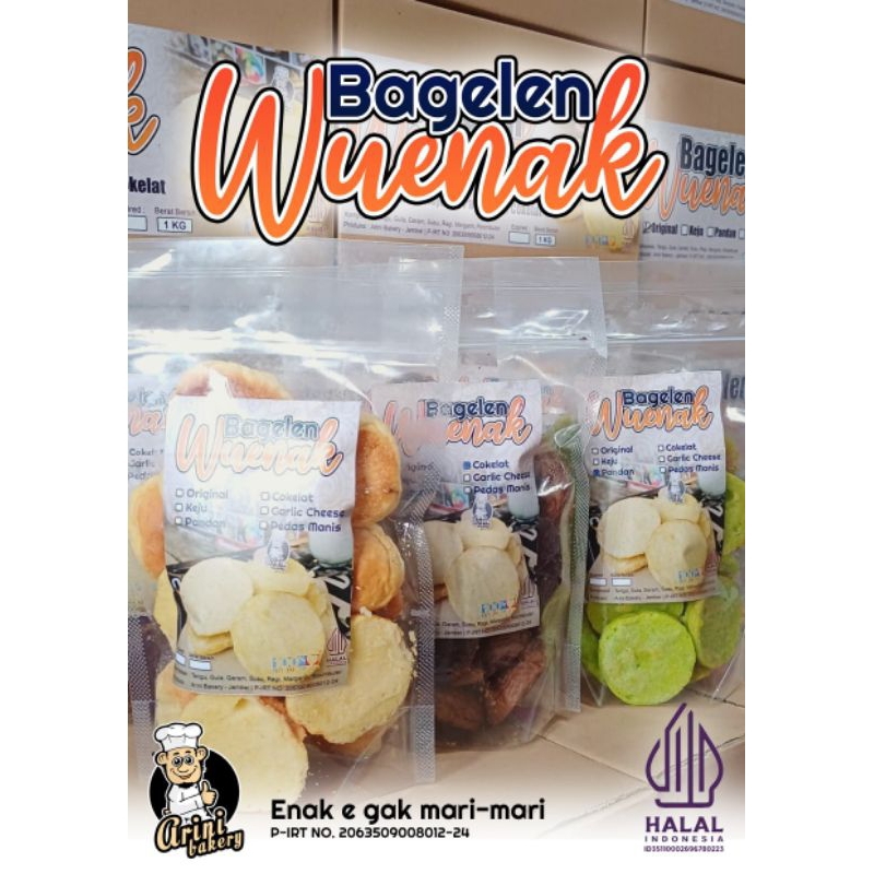 

PAKET RAME !!! Isi 8 Pcs | Wuenak | Arini Bakery