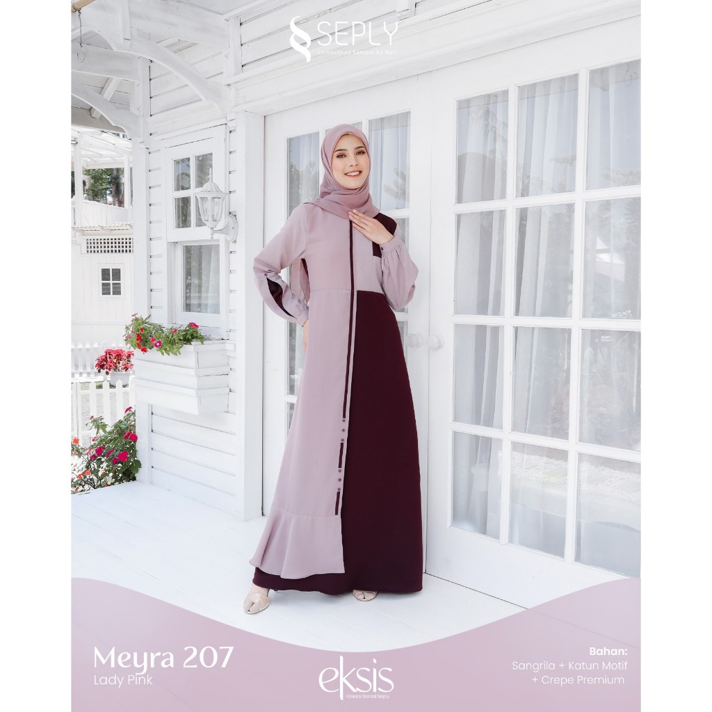 SEPLY MEYRA 207/GAMIS MEYRA SEPLY/GAMIS REMAJA DAN DEWASA TERBARU