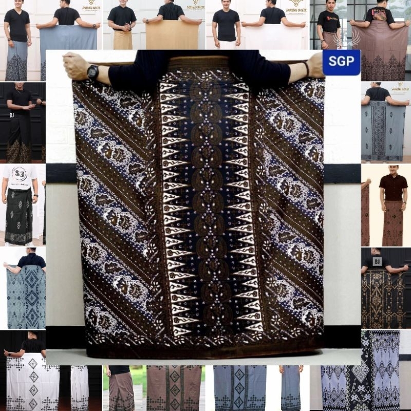 New COD Sarung Motif Gus Iqdam Batik Pria Dewasa Murah Meriah Khas Pekalongan