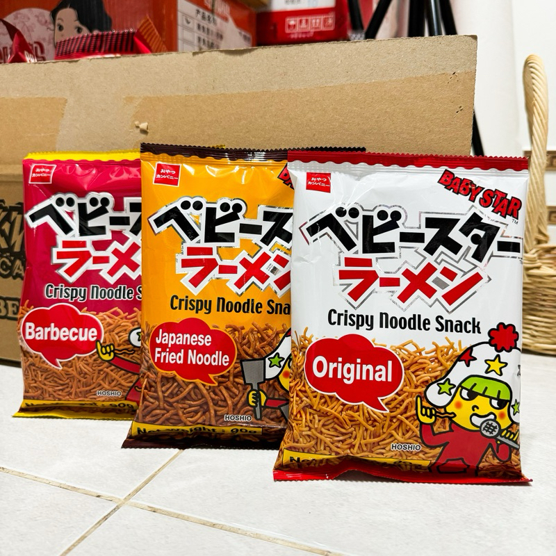 

Oyatsu Crispy Baby Star Noodle Mie Kecil Jepang
