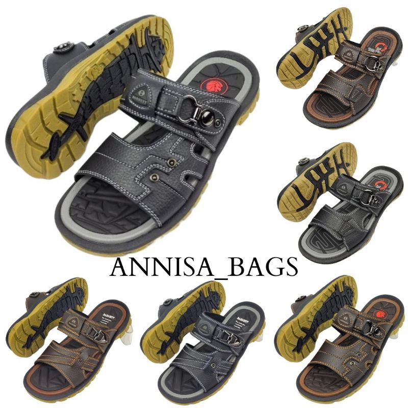 [ TERBARU ] COD SANDAL BARNET SANDAL CASUAL PRIA SANDAL SANTAI SANDAL BARNET SLIDE