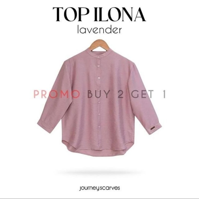 JOURNEY Ilona top original kemeja crinkle