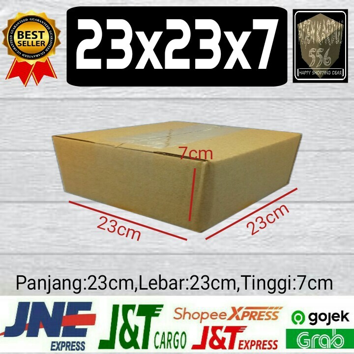 

23x23x7 kardus packing(kecil/seang&besar)pembungkus paket/kardus murah/karton box