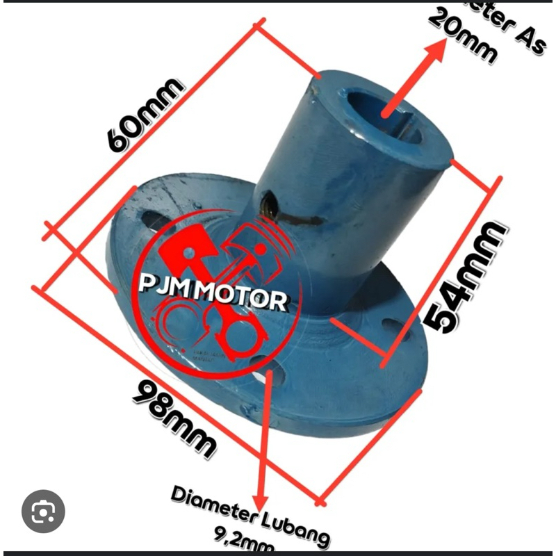 SHAFT JOINT KOPLING JOIN BOHEL UNTUK KAPAL UNTUK MESIN KECIL GX160 GX200 GX220
